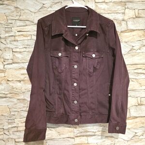 Liverpool Cherry Mocha Denim Jacket